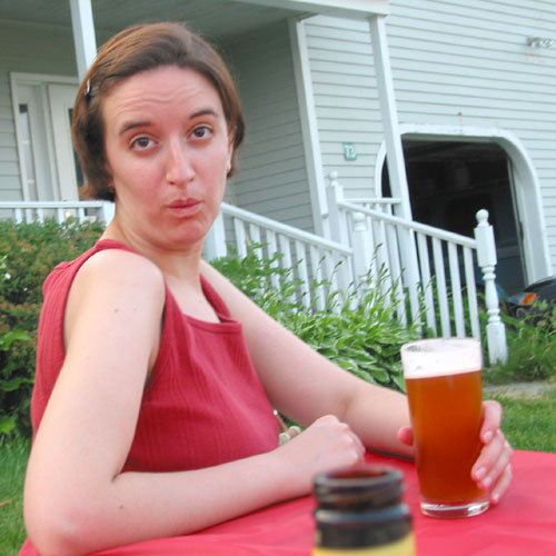 An image entitled "Happy Fourth, have a pint."
